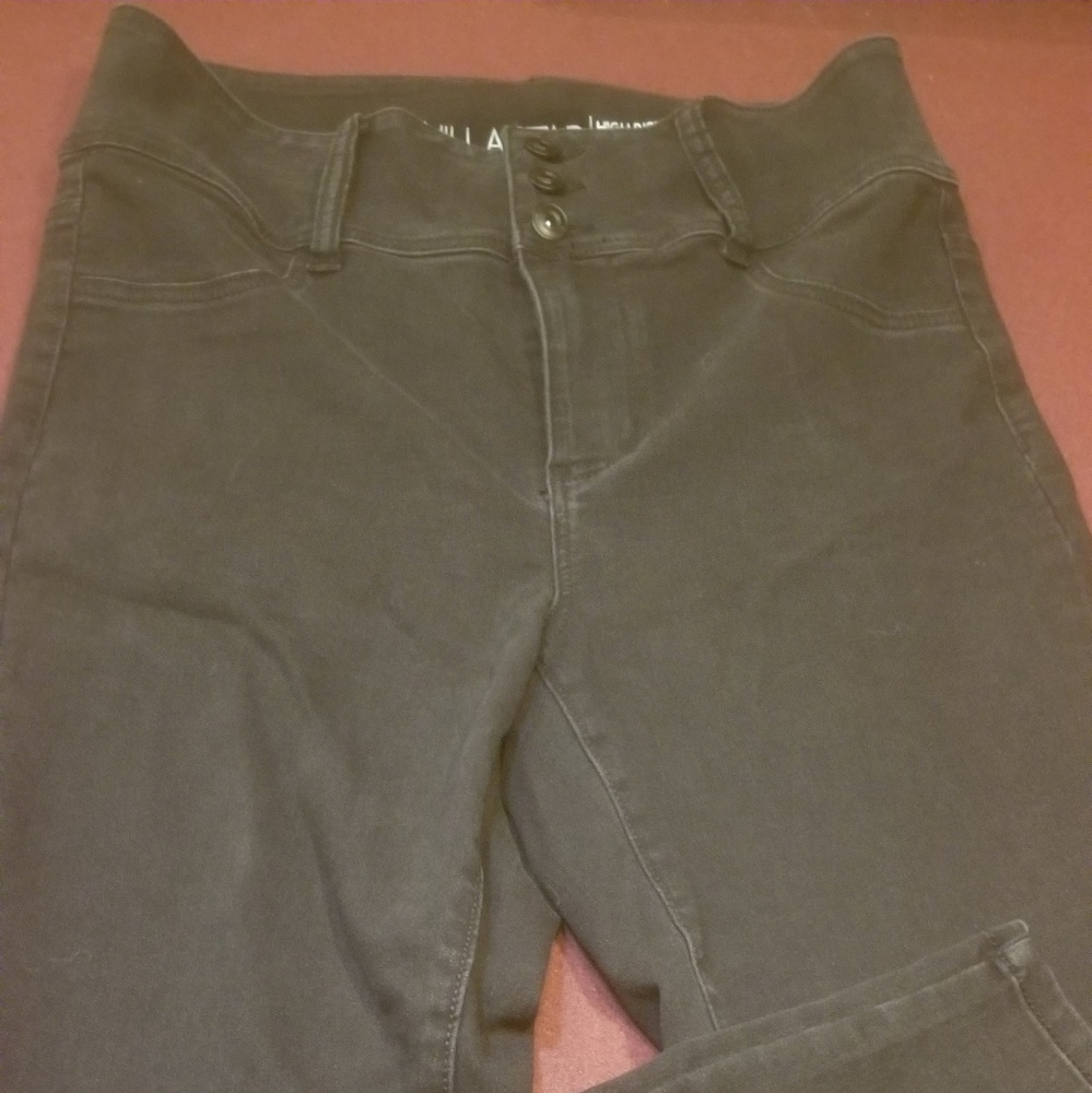 Black jeggings